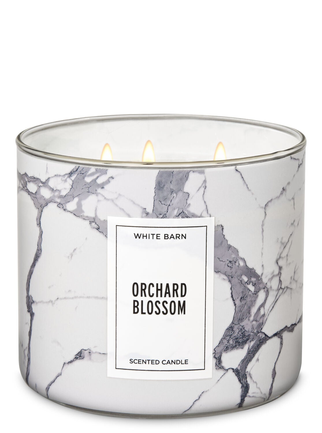 White Barn Orchard Blossom 3-Wick Candle - Bath And Body Works