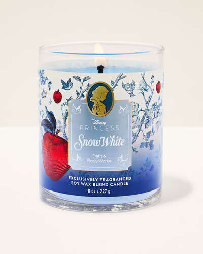 Snow White Single Wick Candle