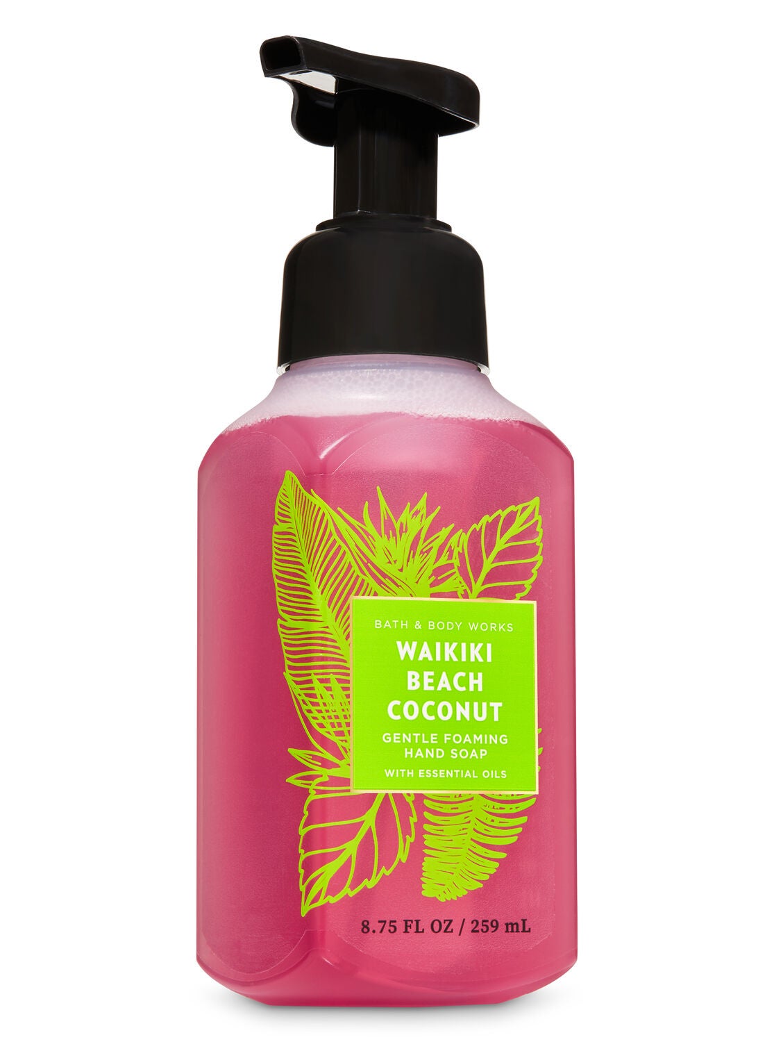 Waikiki Beach Coconut Gentle Foaming Hand Soap Bath Body Works
