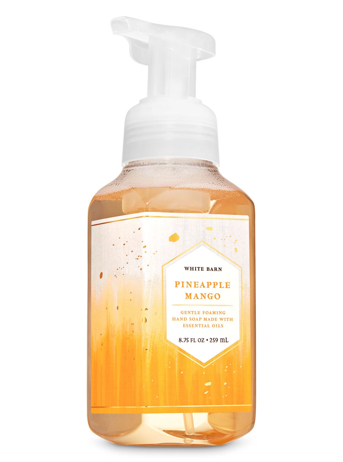 White Barn Pineapple Mango Gentle Foaming Hand Soap - Bath And Body Works