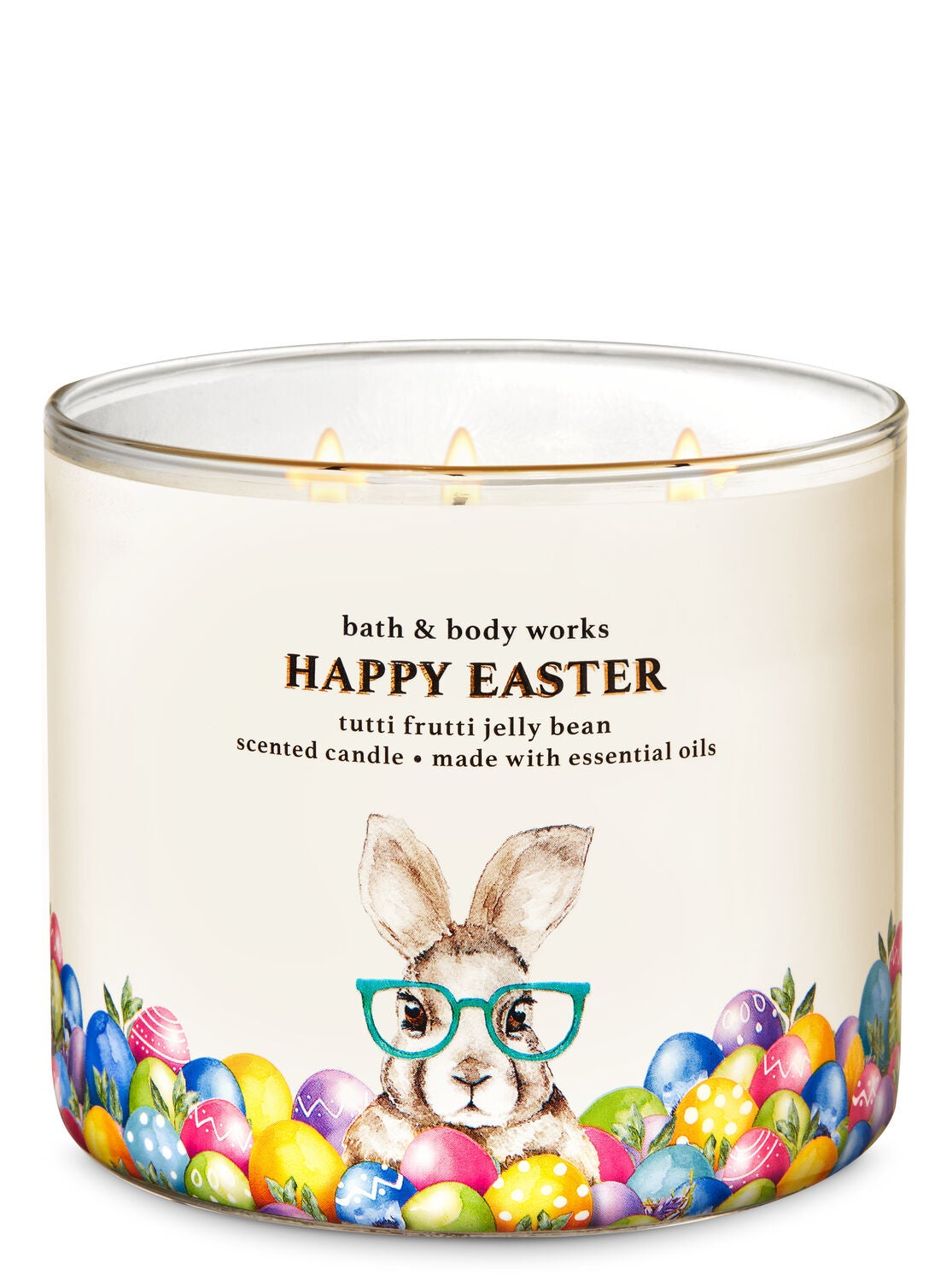 Tutti Frutti Jelly Bean 3-Wick Candle - Bath And Body Works
