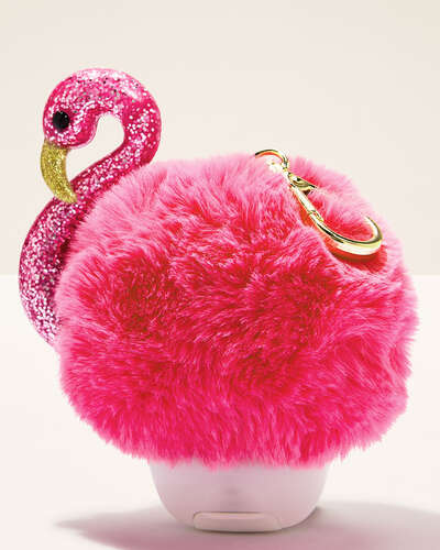 Flamingo Pom PocketBac Holder