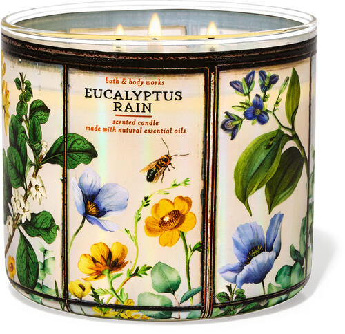 Eucalyptus Rain 3-Wick Candle