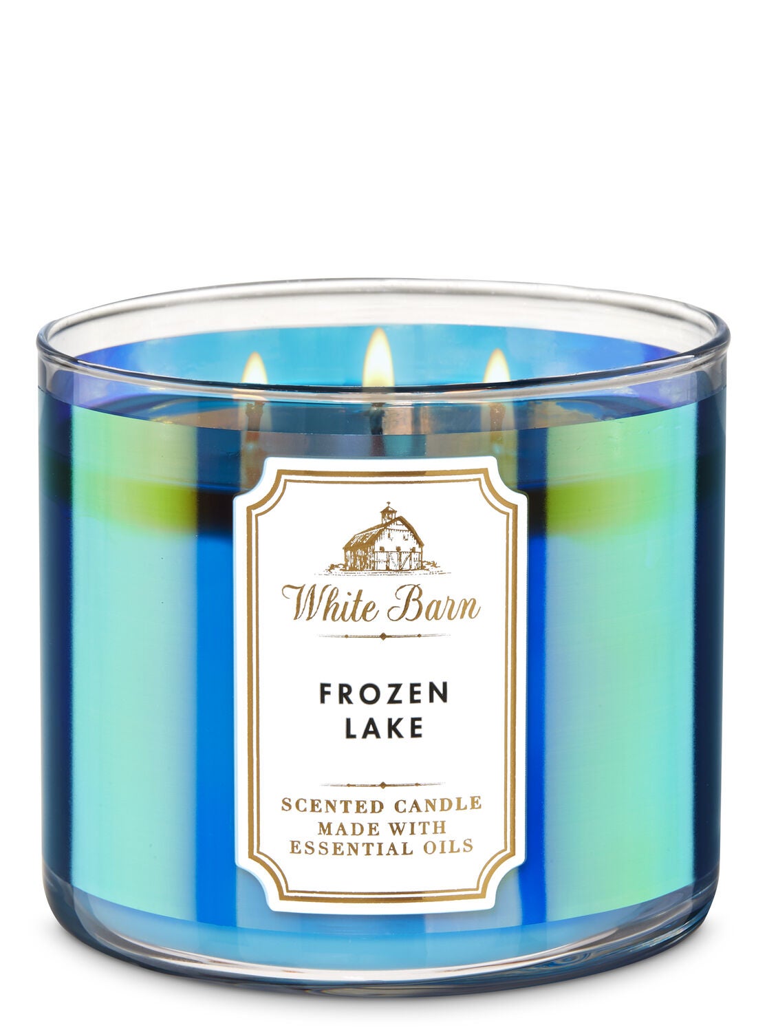 White Barn Frozen Lake 3-Wick Candle - Bath And Body Works