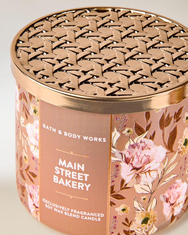 Main Street Bakery 3-Wick Candle