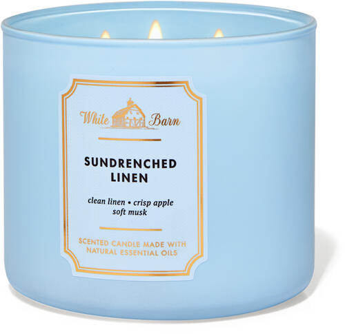 Sun-Drenched Linen 3-Wick Candle