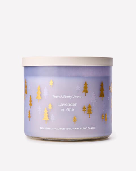 Lavender & Pine 3-Wick Candle