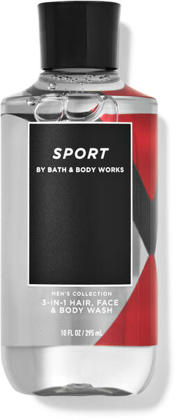 Sport 3-in-1 Hair, Face &amp;amp; Body Wash