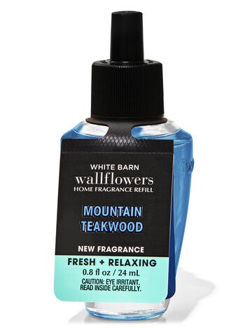 Mountain Teakwood Wallflowers Fragrance Refill | Bath & Body Works
