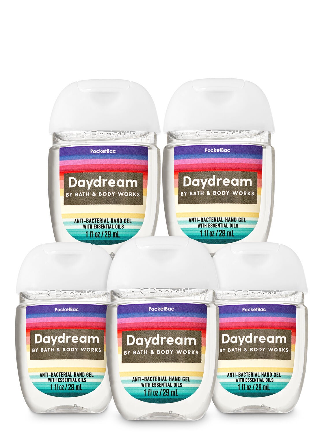Daydream PocketBac Hand Sanitizer, 5-Pack - Bath And Body Works