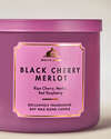 Black Cherry Merlot 3-Wick Candle
