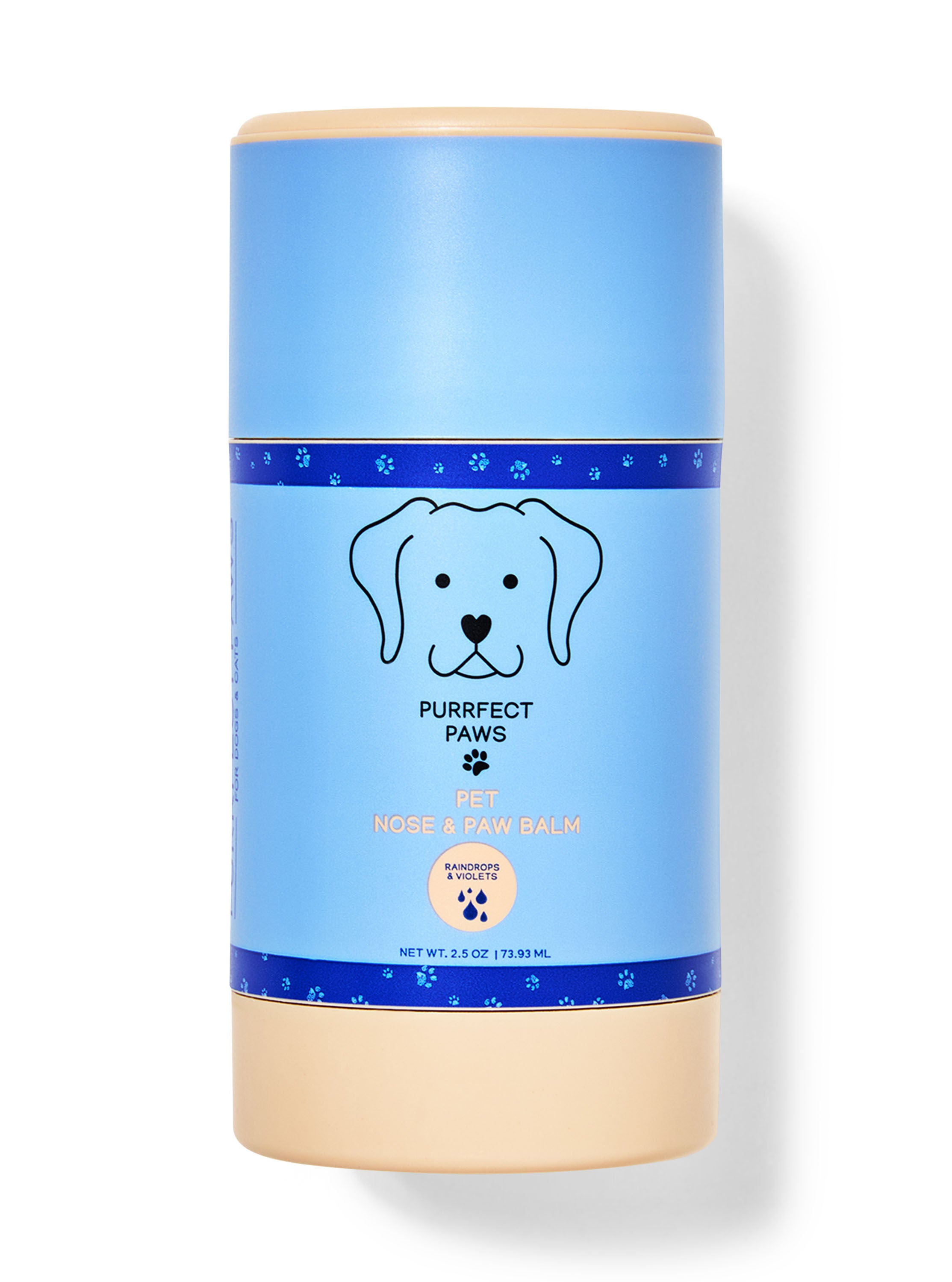 Raindrops Violet Pet Nose Paw Balm