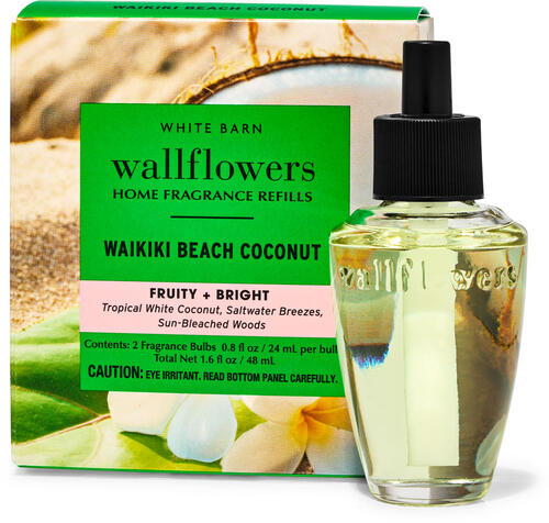 Waikiki Beach Coconut Wallflowers Refills 2-Pack