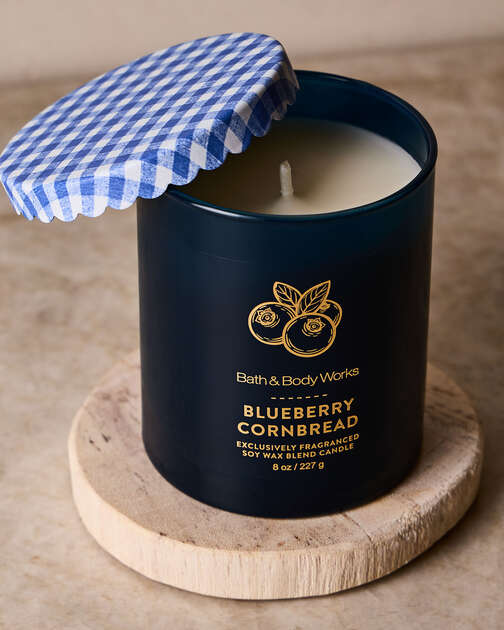 Blueberry Cornbread Single Wick Candle