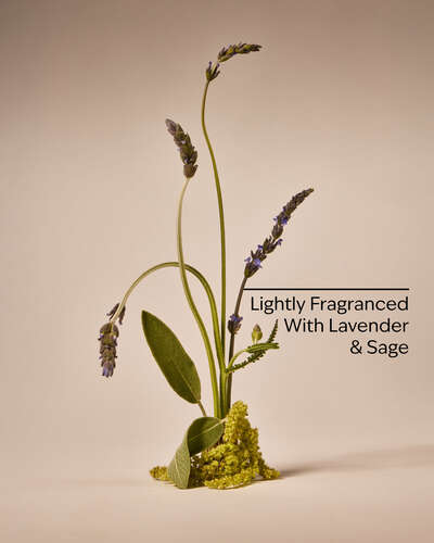Lightly Fragranced With Lavendar & Sage With Aloe & Witch Hazel