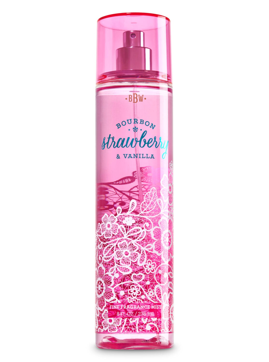 Signature Collection Strawberry Vanilla & Bourbon Fine Fragrance Mist - Bath And Body Works