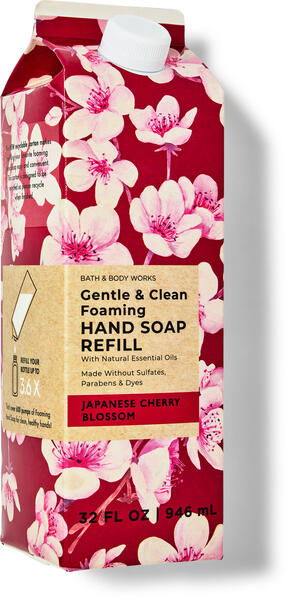 Japanese Cherry Blossom Gentle &amp;amp; Clean Foaming Hand Soap Refill