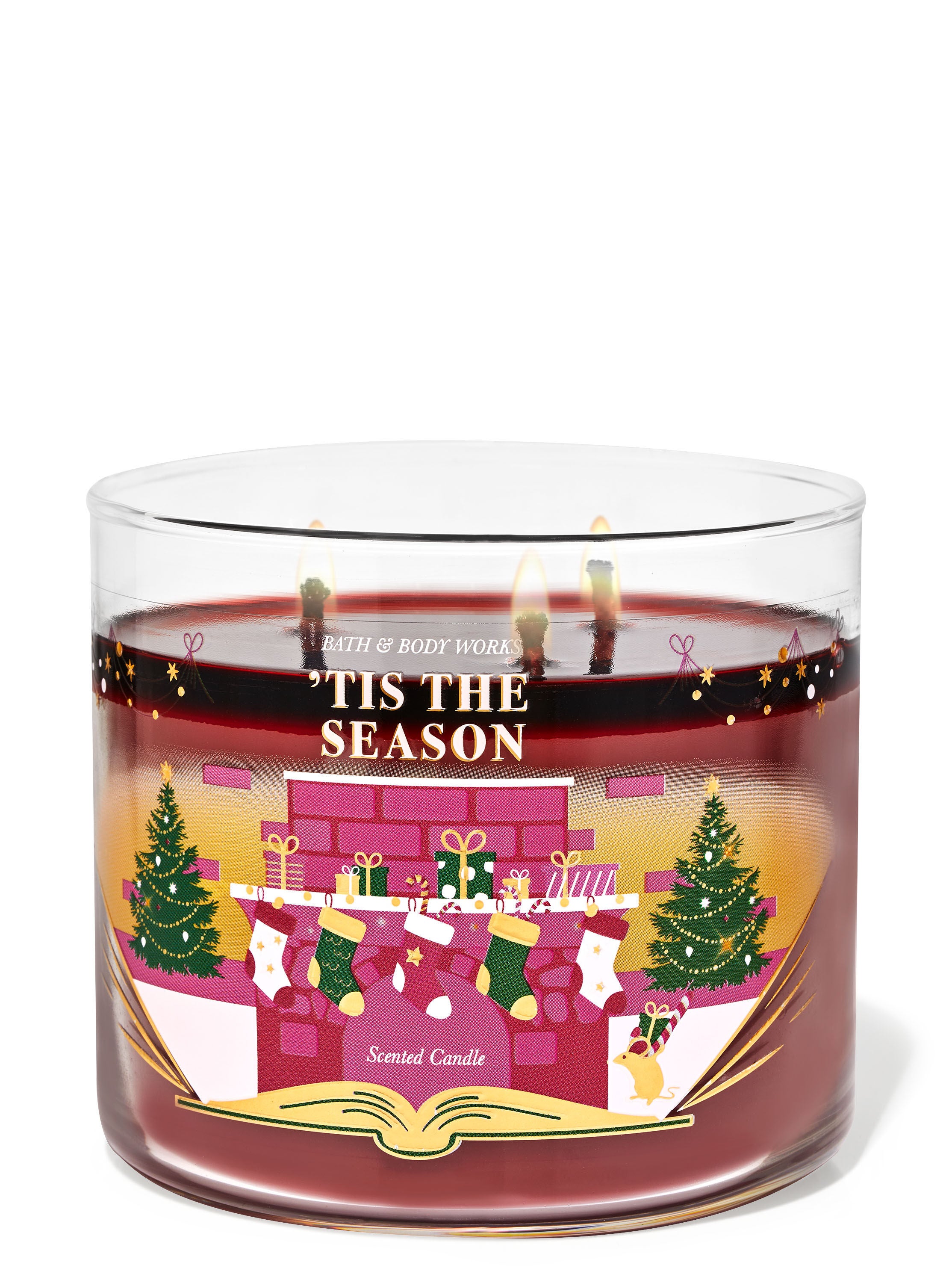 Christmas Spice 》Wood Wick Candle