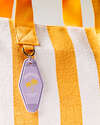 Yellow Striped Tote Bag