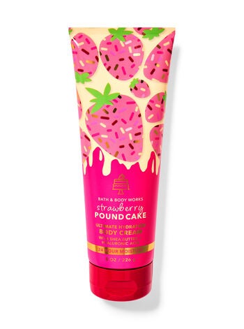 Strawberry Pound Cake Ultimate Hydration Body Cream  | Bath & Body Works