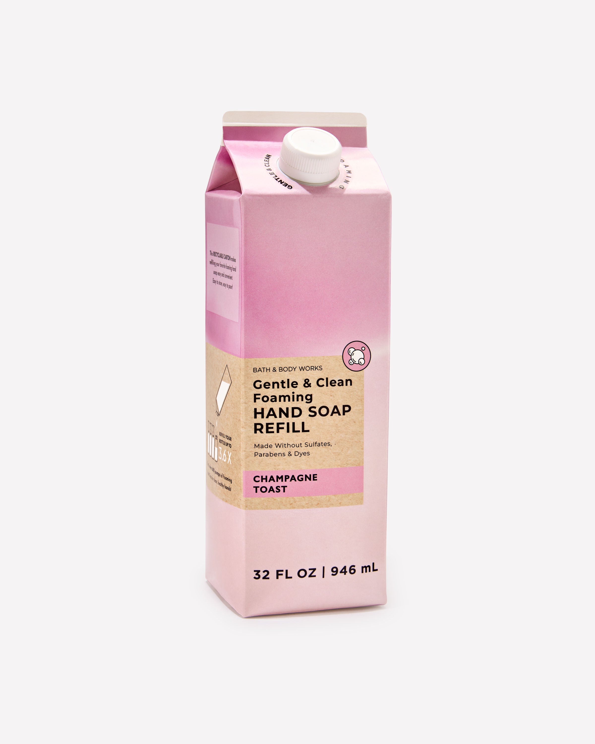 【シャンパントースト】Bath&bodyworks ハンドソープ　リフィル　３本 Champagne Toast Foaming Hand Soap Refill | Bath & Body Works