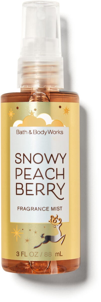 Snowy Peach Berry Travel Size Fine Fragrance Mist