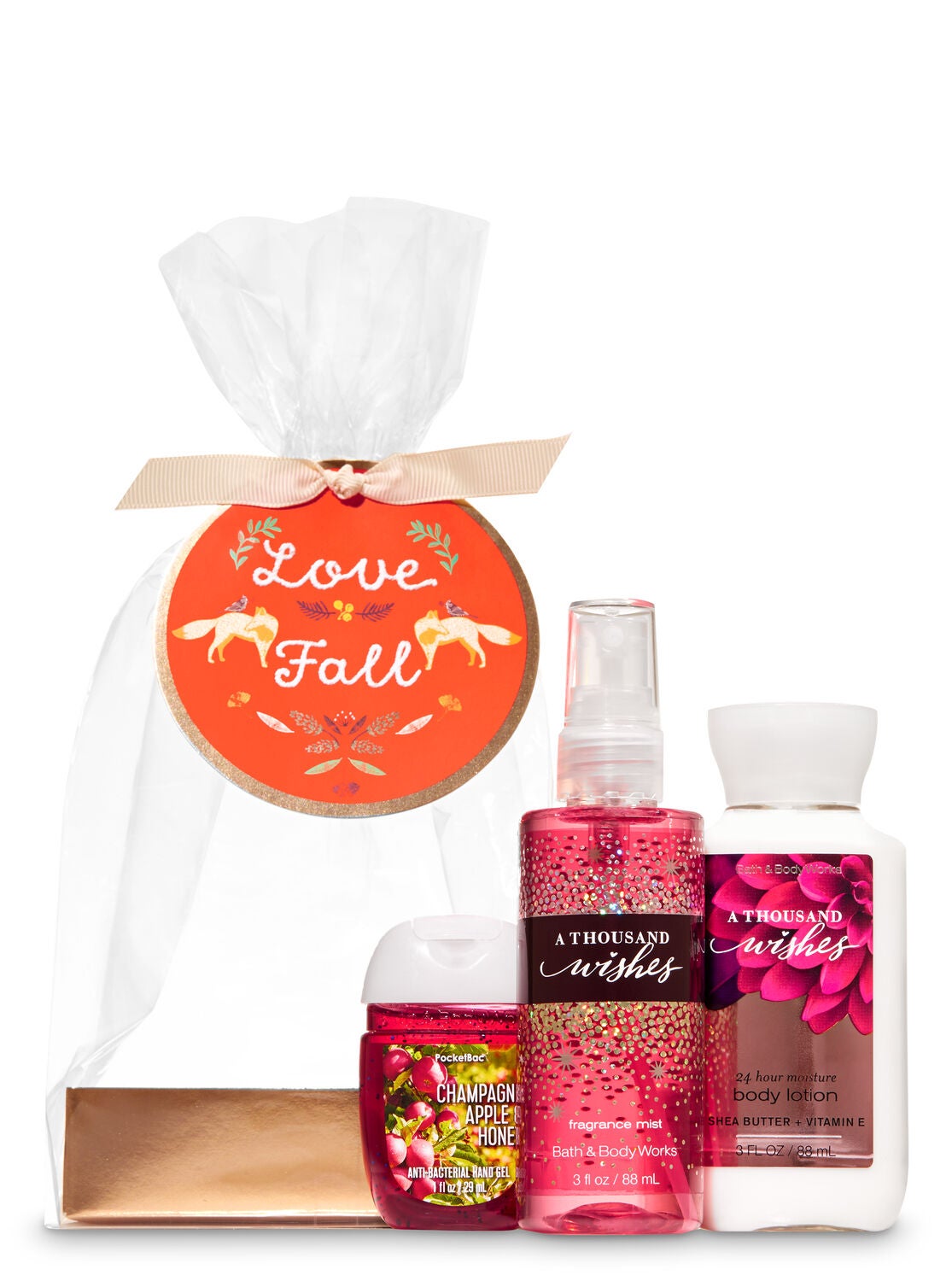 A Thousand Wishes Love Fall Mini Gift Set - Bath And Body Works