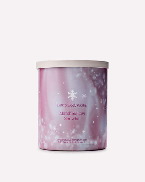 Marshmallow Snowfall Single Wick Candle