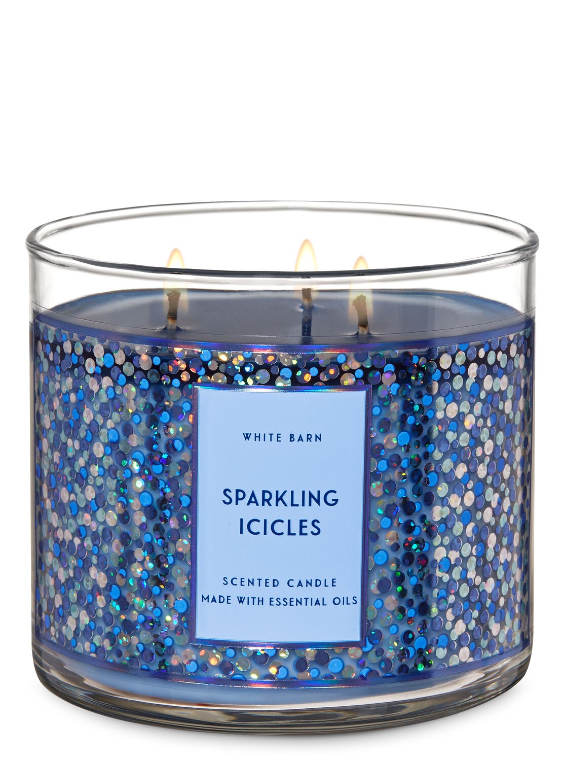 Sparkling Icicles 3-Wick Candle - Bath And Body Works