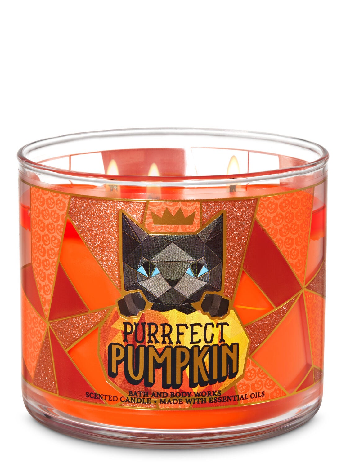 Sweet Cinnamon Pumpkin 3-Wick Candle - Bath And Body Works