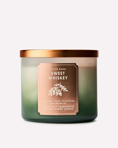 Sweet Whiskey 3-Wick Candle