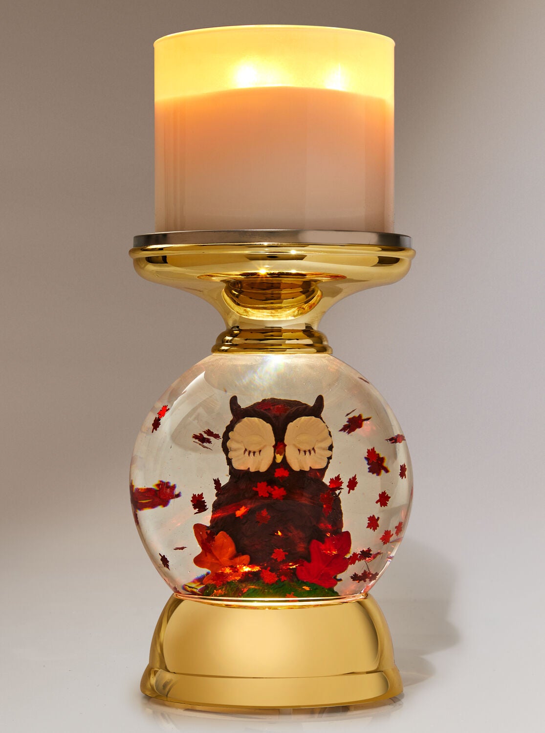 Bath and Body Works Fox Pedestal 3 Wick Candle Holder munimoro.gob.pe