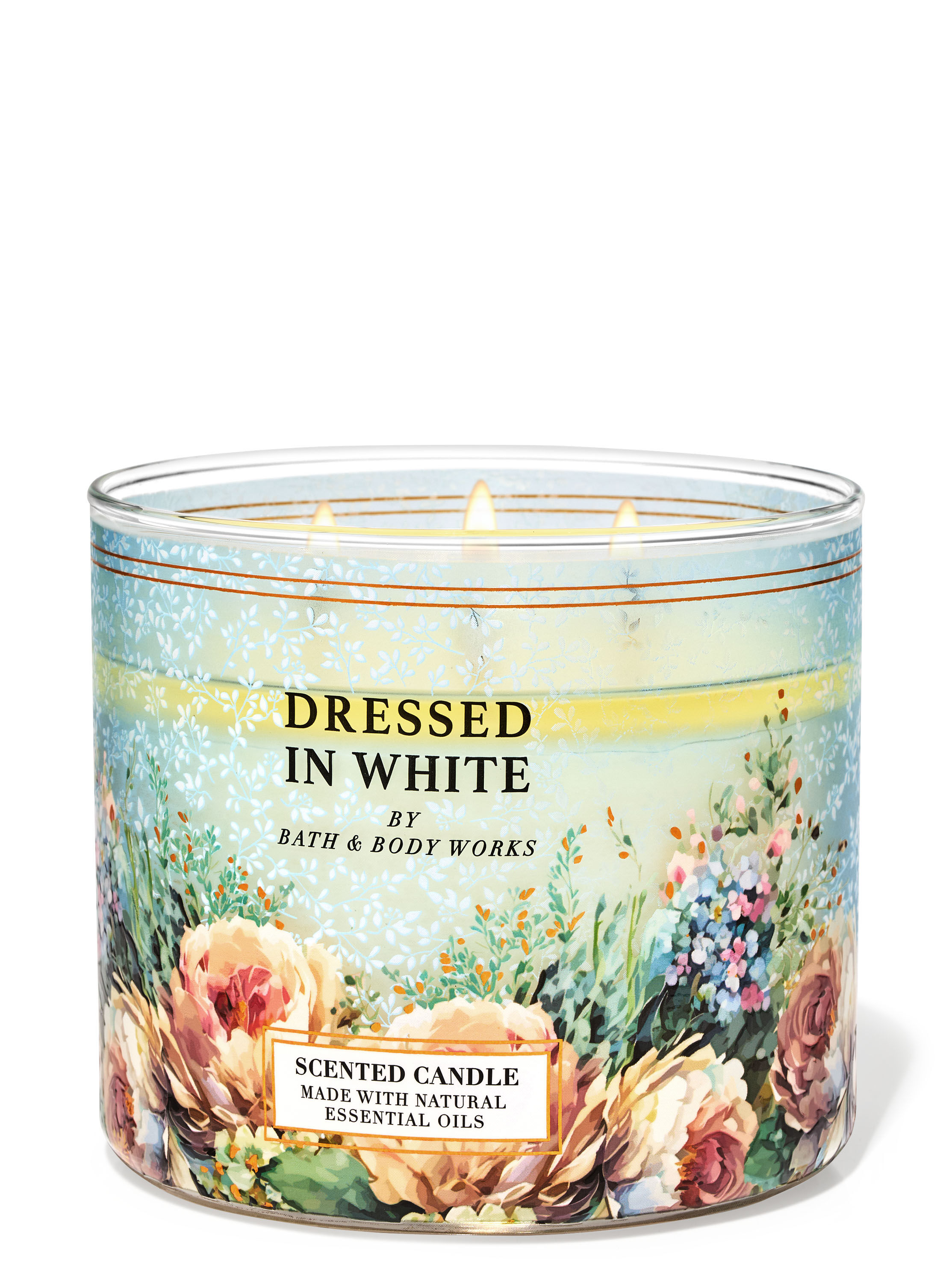 Dressed In White 3-Wick Candle