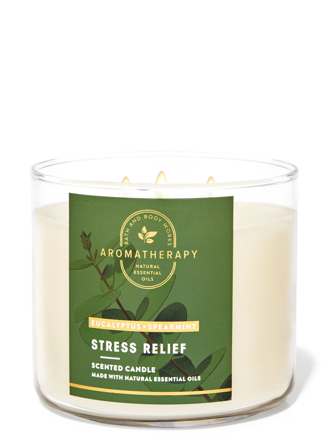 BATH & BODY WORKS AROMATHERAPY COMFORT  SCENTED 3 WICK CANDLE 14.5oz NEW! 