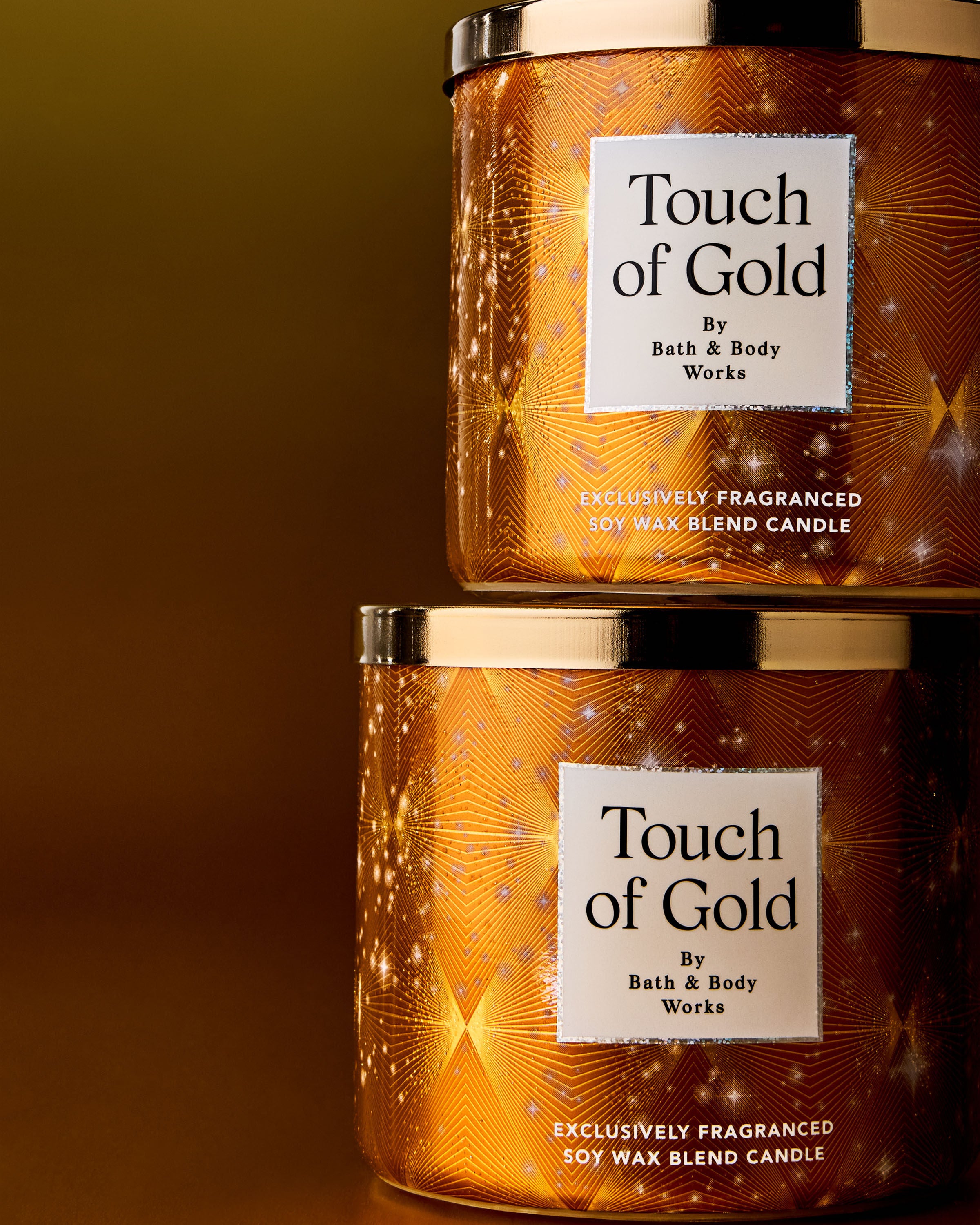 Touch Of Gold 3-Wick Candle | Bath & Body Works