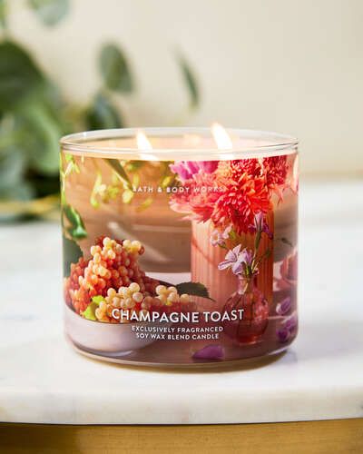 Champagne Toast 3-Wick Candle