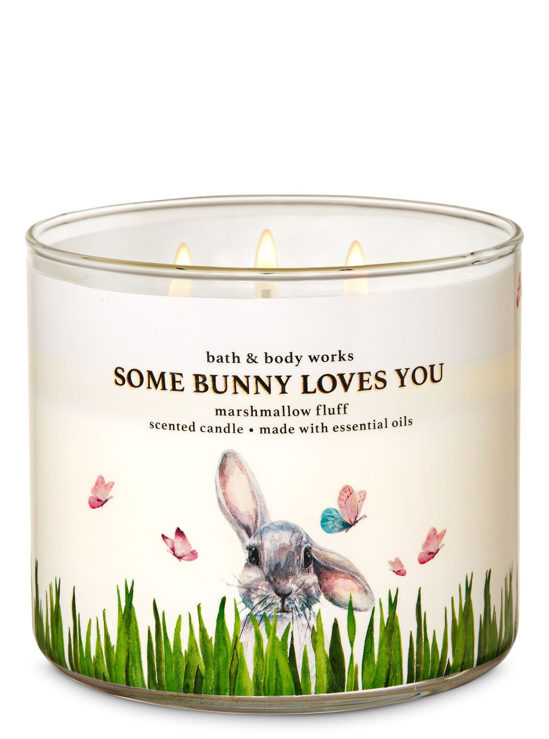 Marshmallow Fluff 3-Wick Candle - Bath And Body Works