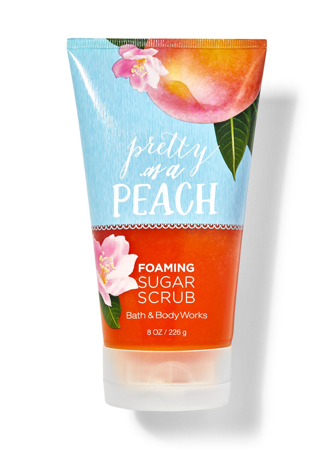 Signature Collection Pretty as a Peach Foaming Sugar Scrub - Bath And Body Works