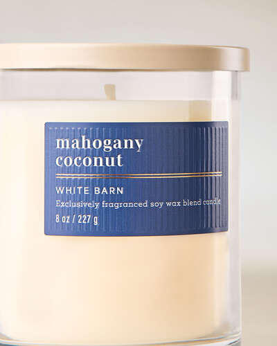 Mahogany Coconut Single Wick Candle