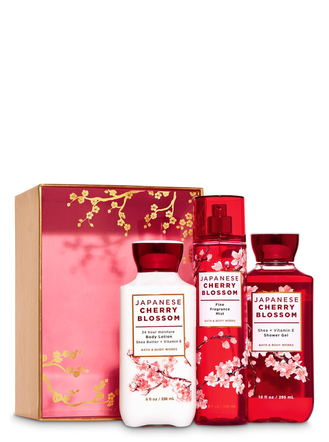Japanese Cherry Blossom Gift Box Set - Bath And Body Works