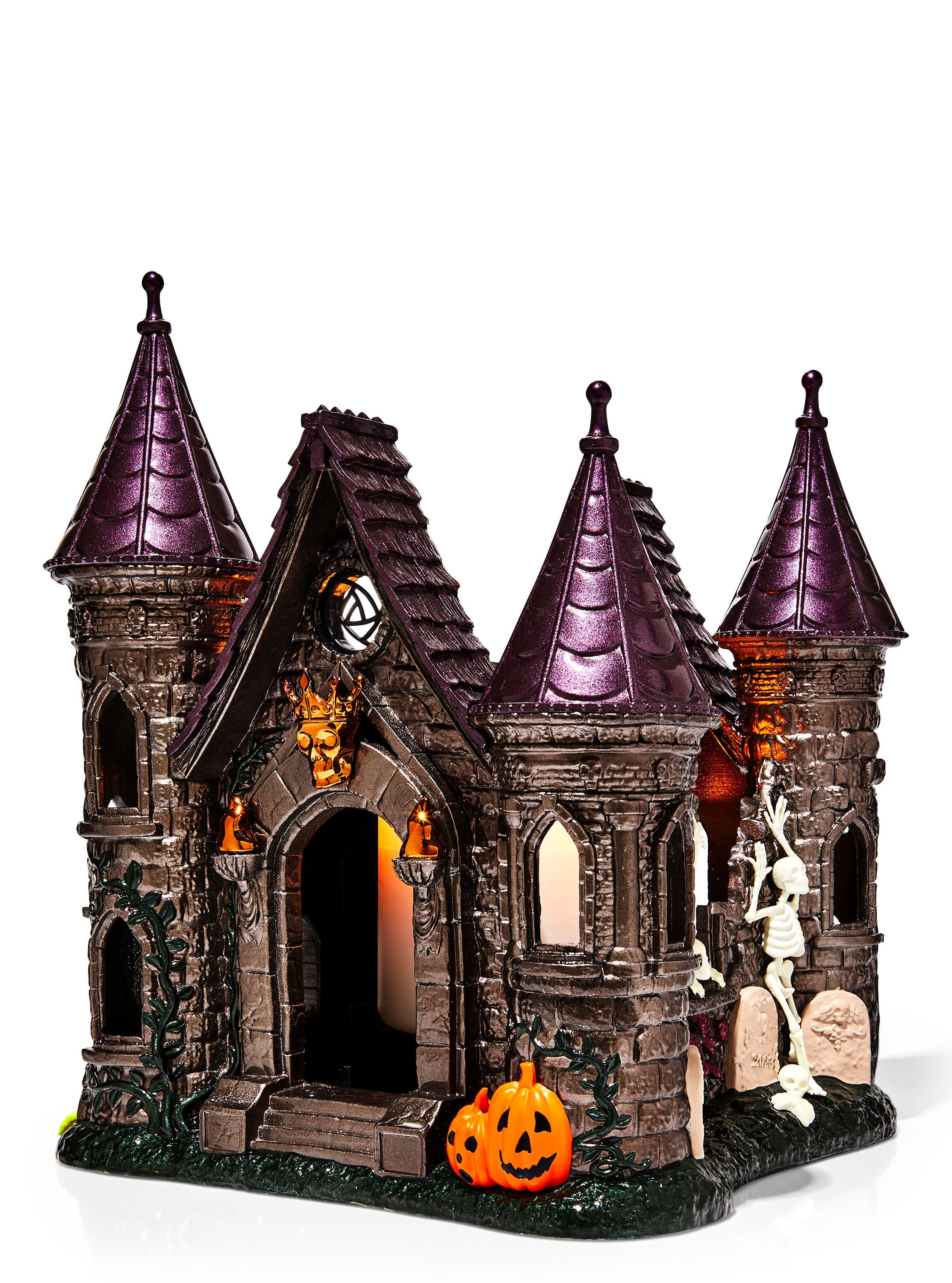 Bath & Body Works Halloween 2023 Haunted House Luminary Glows In The