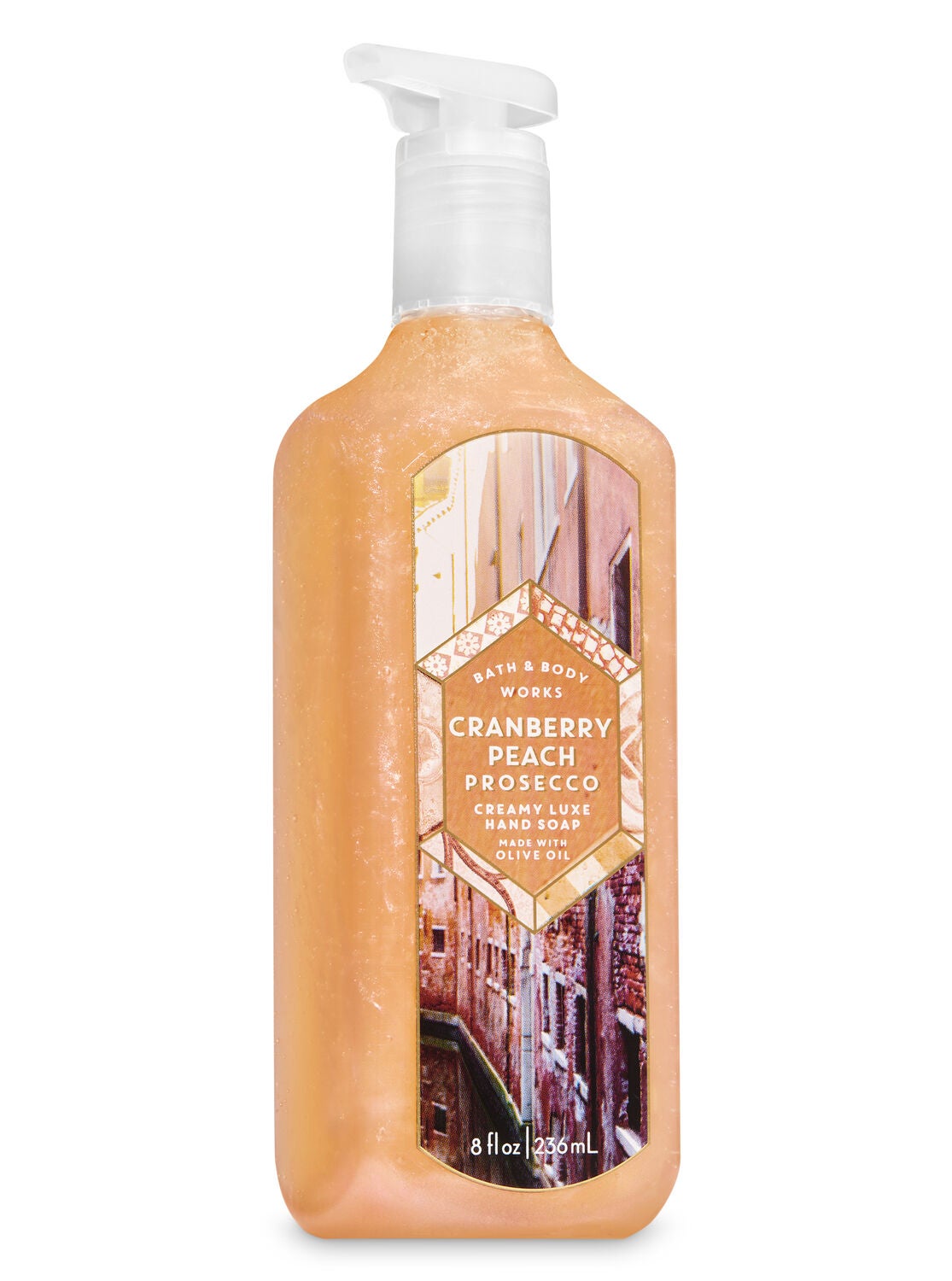 Cranberry Peach Prosecco Creamy Luxe Hand Soap - Bath And Body Works