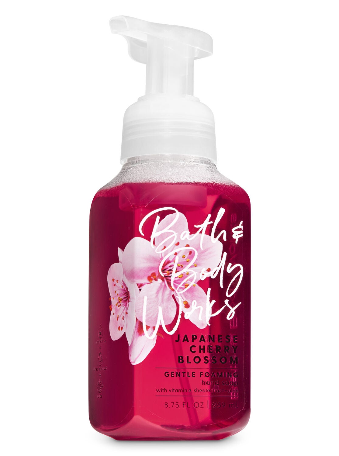 Japanese Cherry Blossom Gentle Foaming Hand Soap - Bath And Body Works