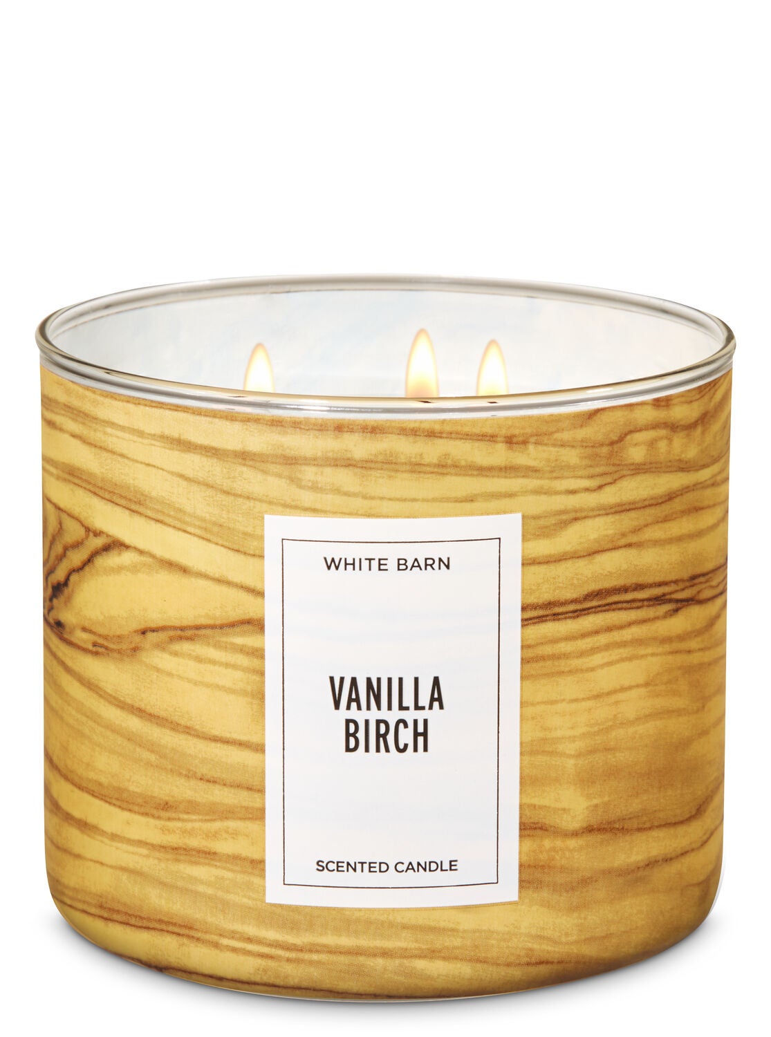 White Barn Vanilla Birch 3-Wick Candle - Bath And Body Works