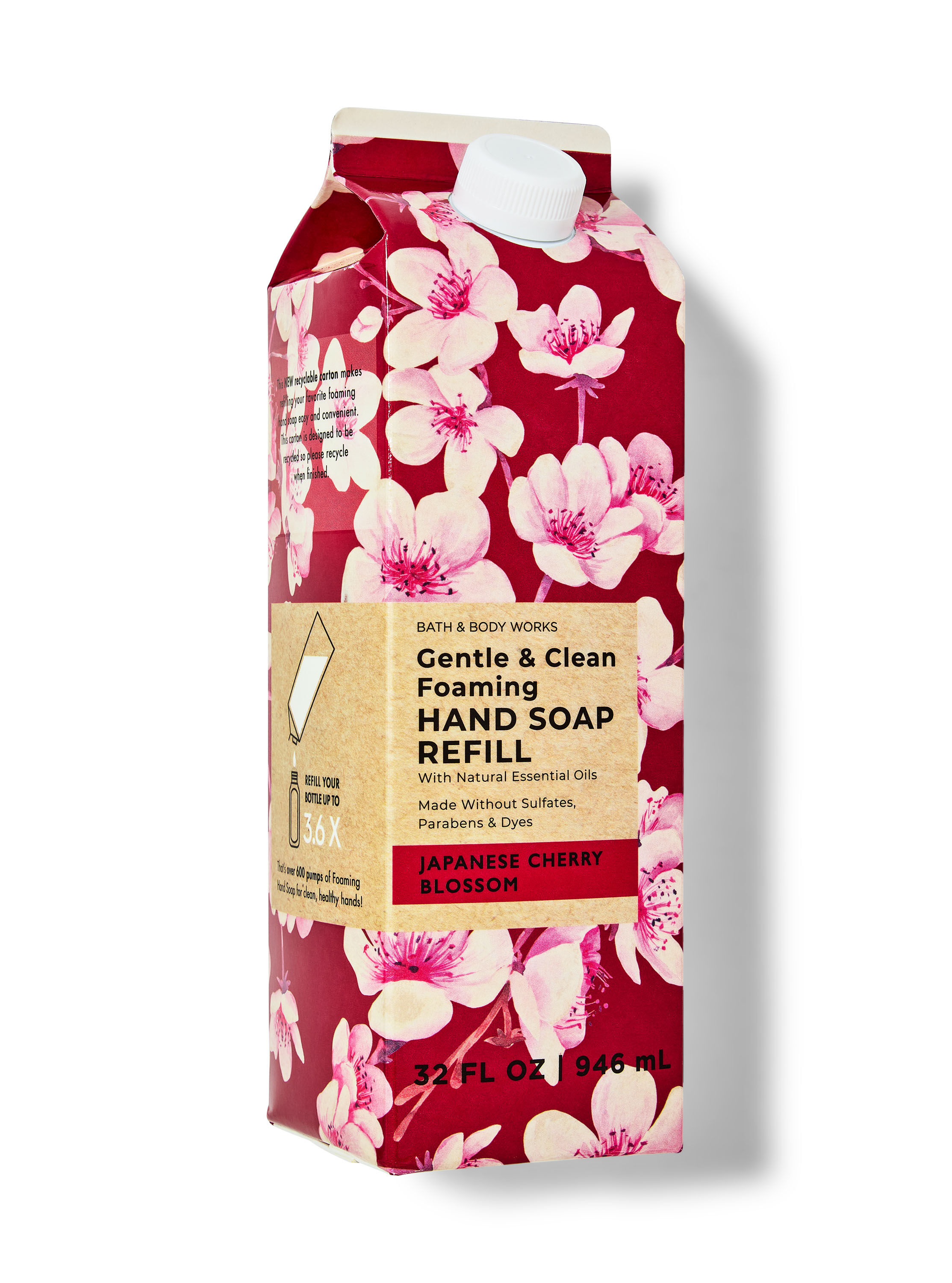 Japanese Cherry Blossom Gentle & Clean Foaming Hand Soap Refill