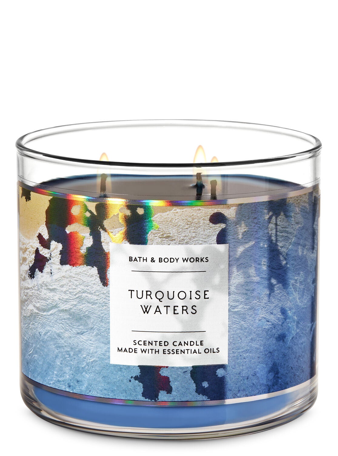Turquoise Waters 3-Wick Candle - Bath And Body Works