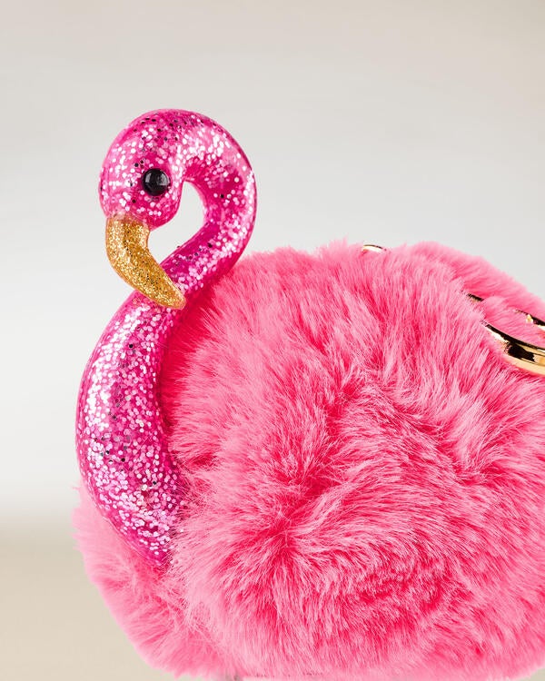 Flamingo Pom PocketBac Holder