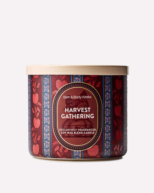 Harvest Gathering 3-Wick Candle