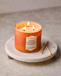 Sweet Cinnamon Pumpkin 3-Wick Candle