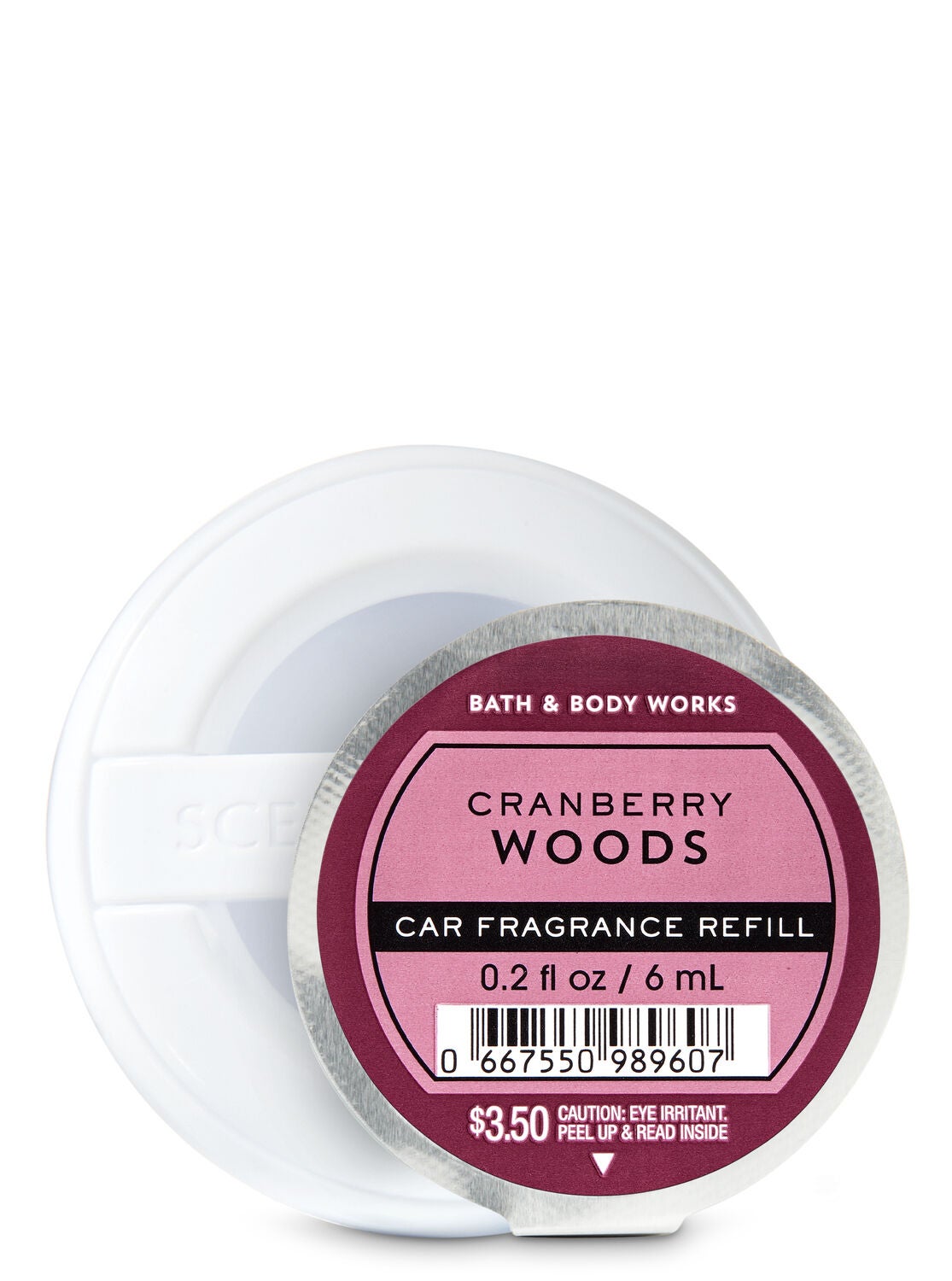 Cranberry Woods Car Fragrance Refill - Bath And Body Works